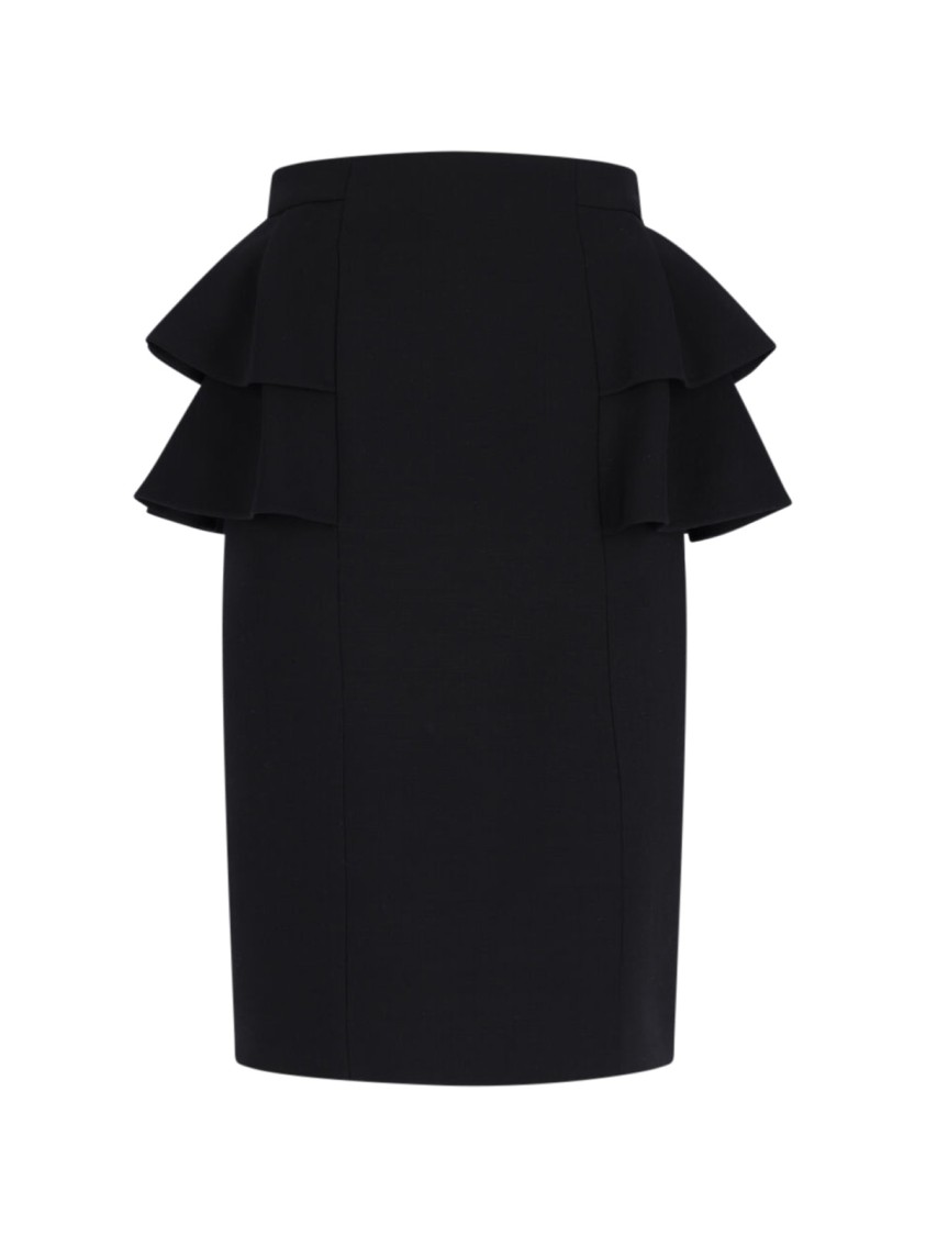 Valentino Knee Length And Midi Skirts With Ruffle Detail