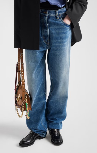Prada Denim Jeans In Blue