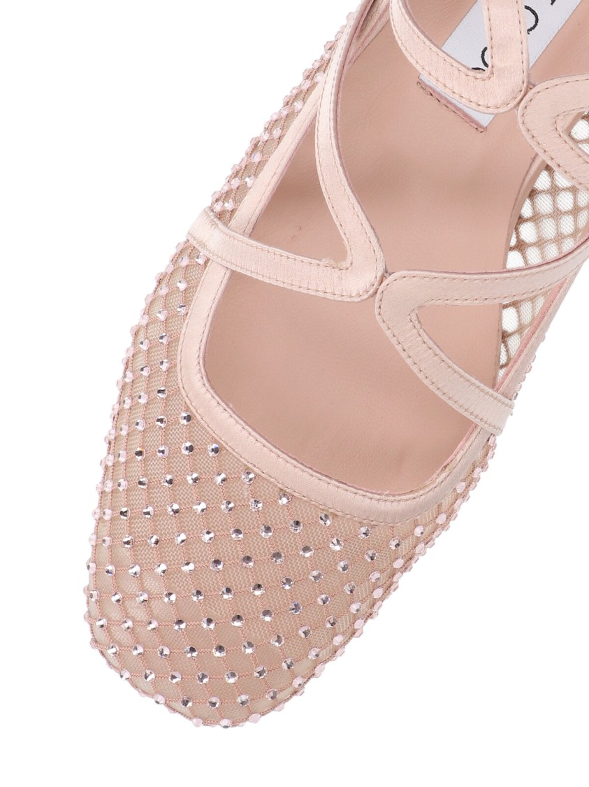 Jimmy Choo Astoria Ballet Fl In Pink