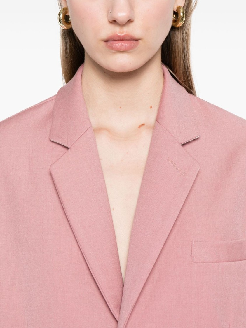 The Frankie Shop Gelso Blazer In Pink
