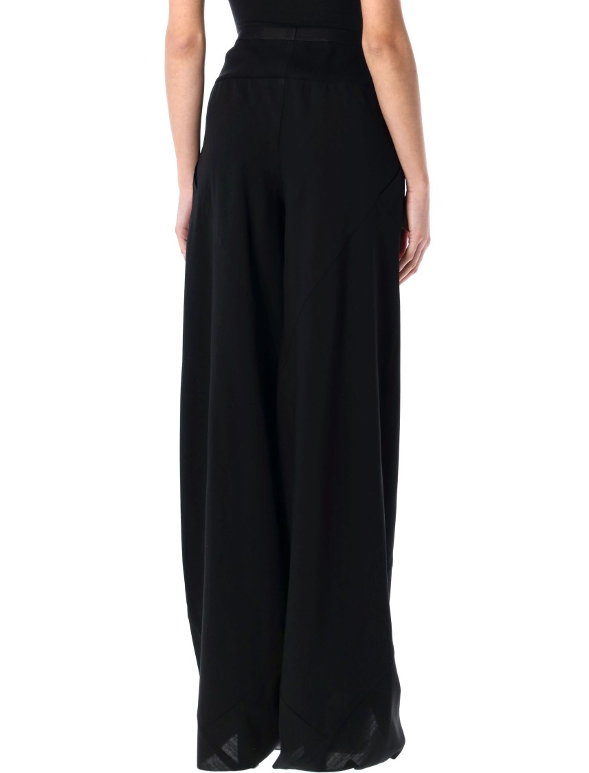 Rick Owens Blue Hollywood Bolan Bootcut Jeans In Black