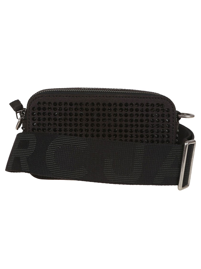 Marc Jacobs Structured Black Shoulder Bag In Black
