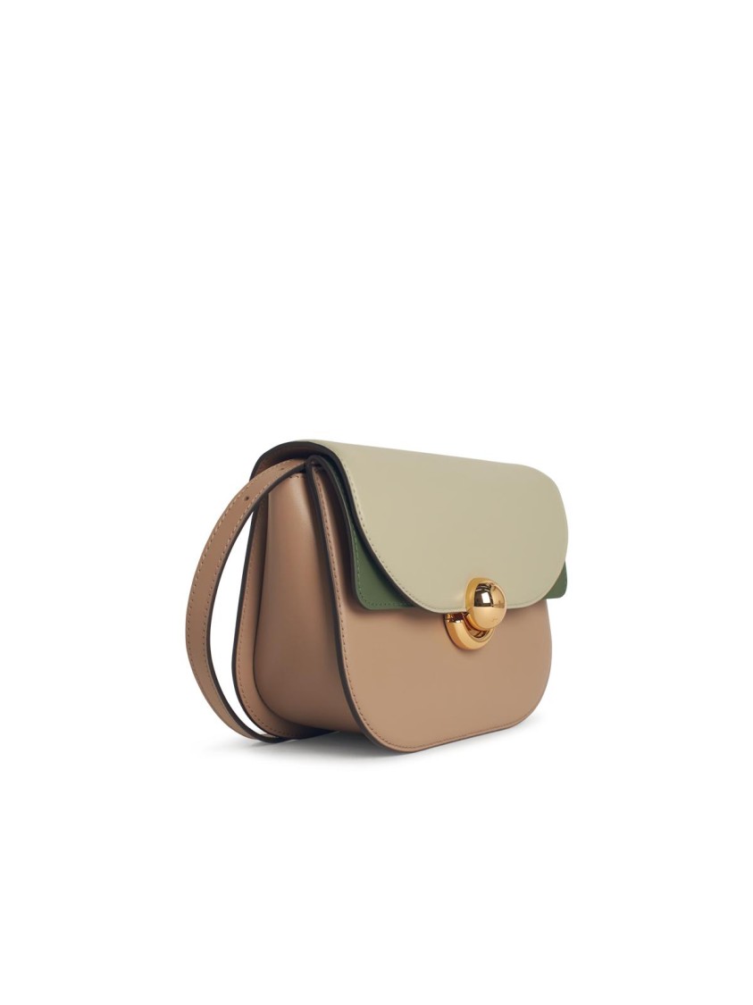 Furla Small Crossbody Bag In Multicolored Leather