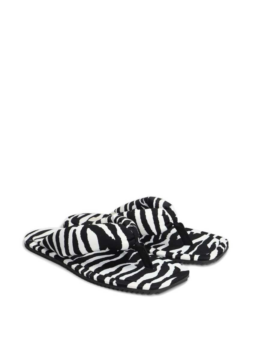 Attico The  Black The Sandals In Black
