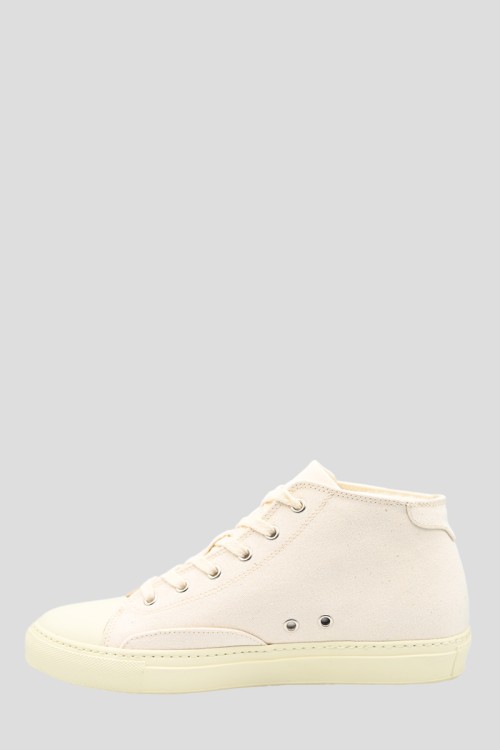 スニーカー Lardini Terzini Black & Beige Canvas Sneakers Lardini Terzini Black & Beige Canvas Sneakers | THE LIST