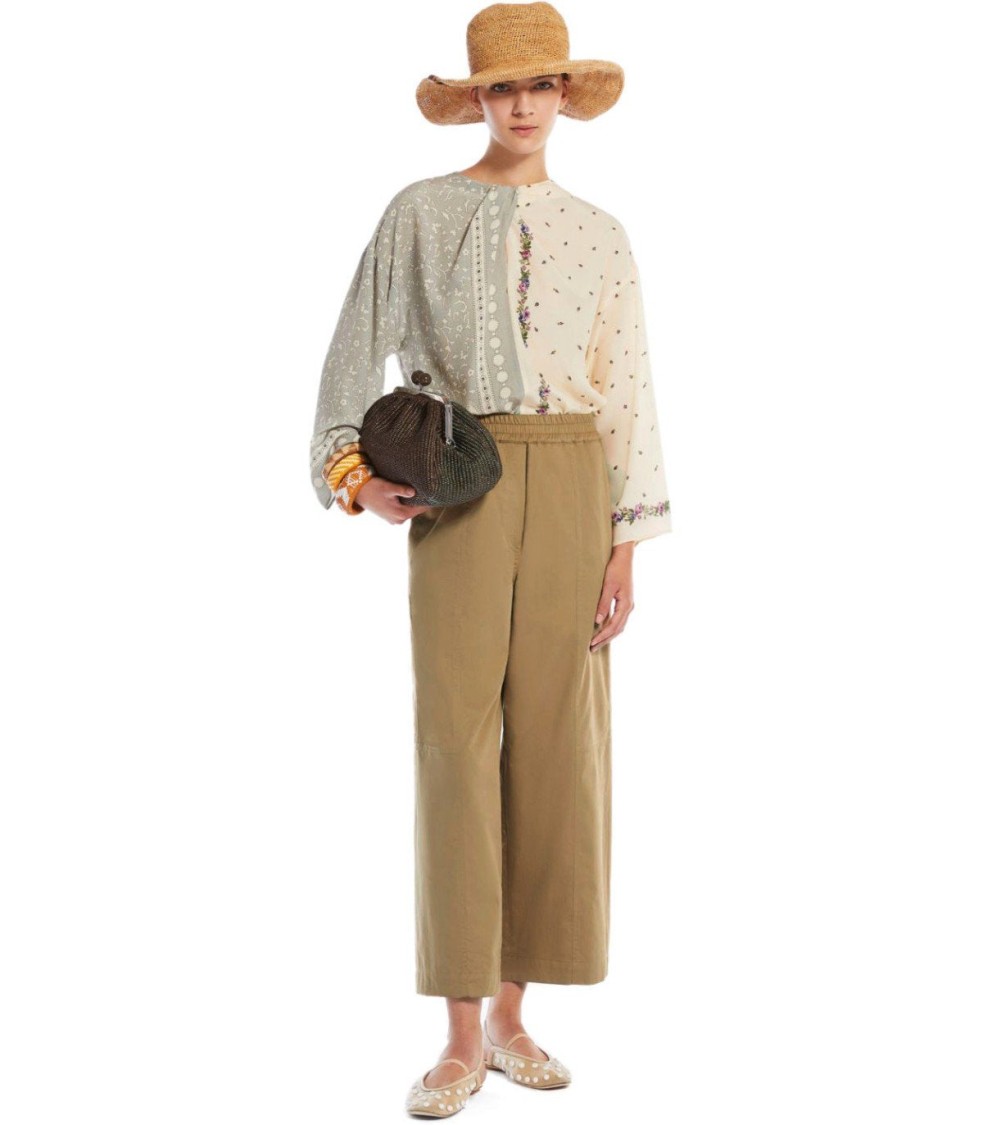 Max Mara Milva Terra Cropped Pants