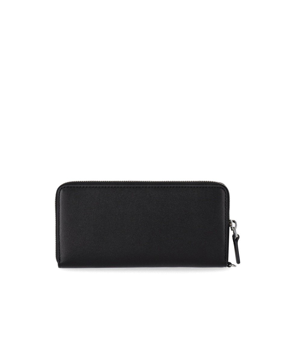 Marc Jacobs The Covered J Marc Continental Black Wallet