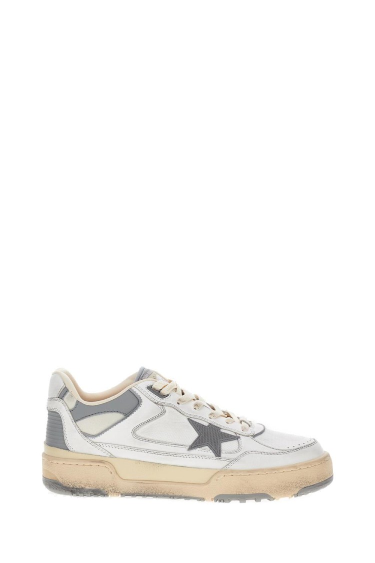 Golden Goose Vintage Leather With Iconic Side Star Detail