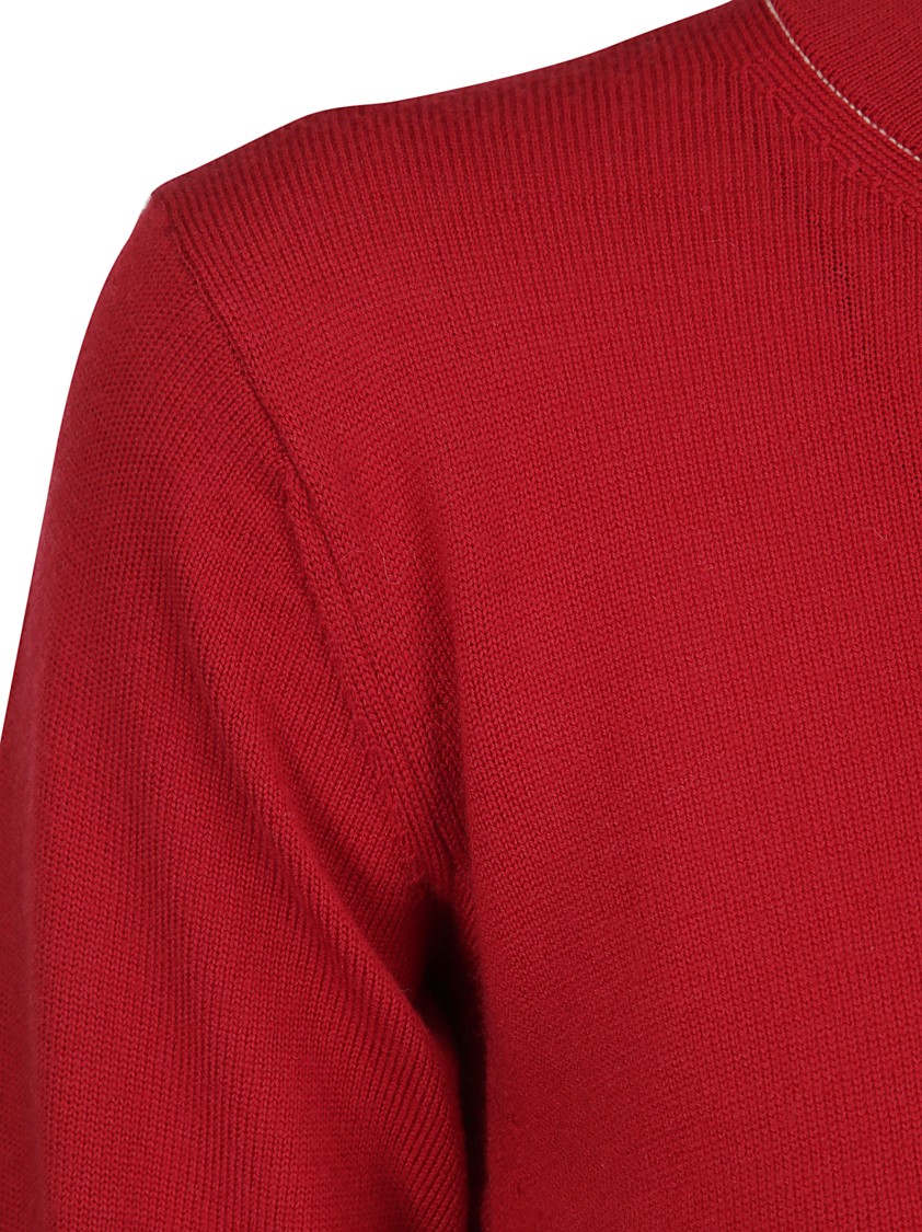 COLVILLE COLVILLE ASYMMETRIC CREW NECK SWEATER