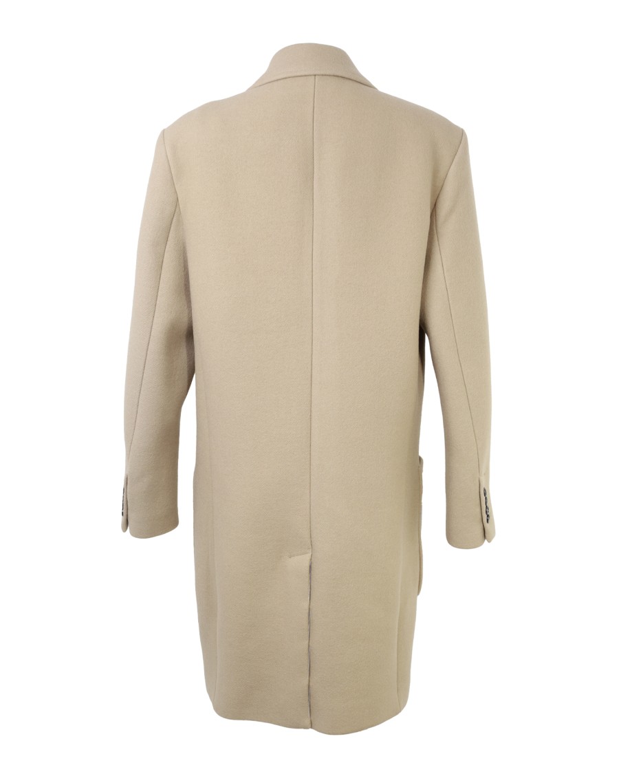 Ami Alexandre Mattiussi Tailored Two-button Coat In Water-repellent Virgin Wool