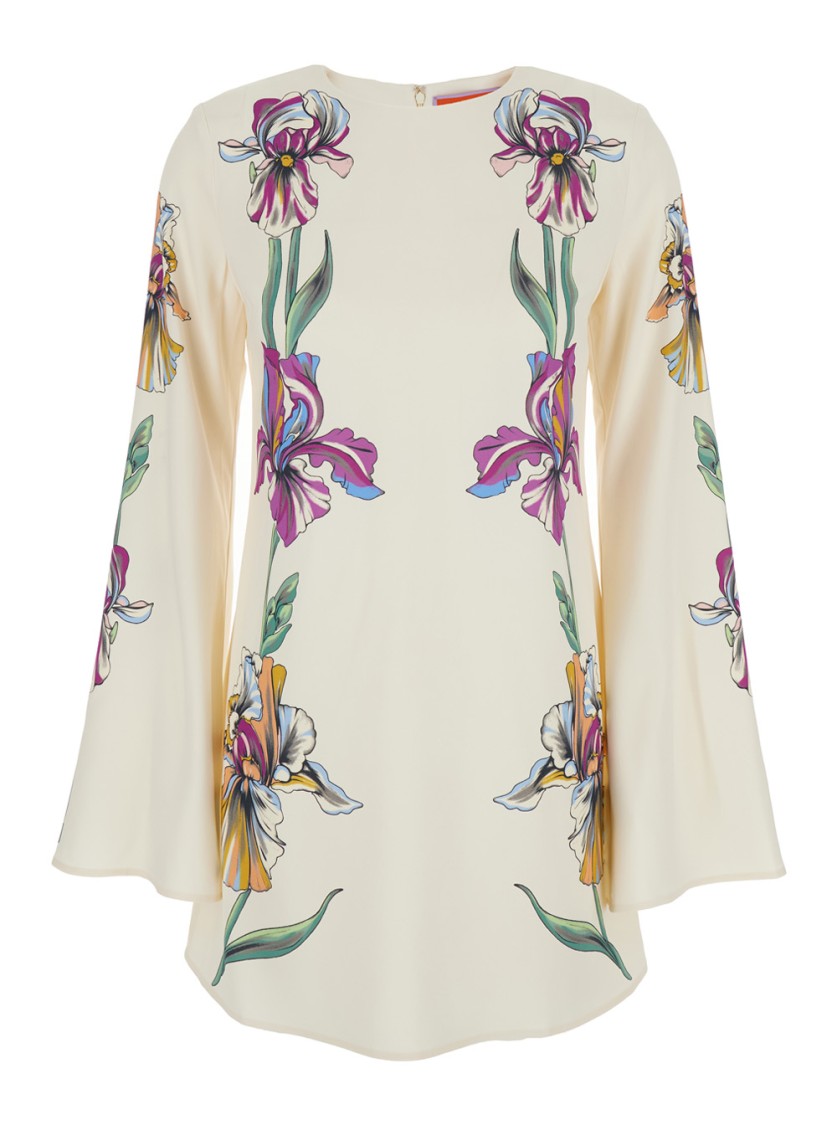 La Doublej La Double J Supremes Swing' White Mini Dress