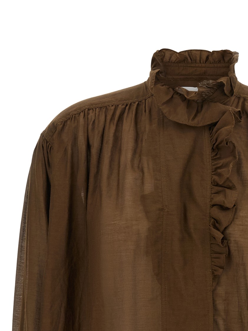 Isabel Marant Étoile "pamias" Top In Brown