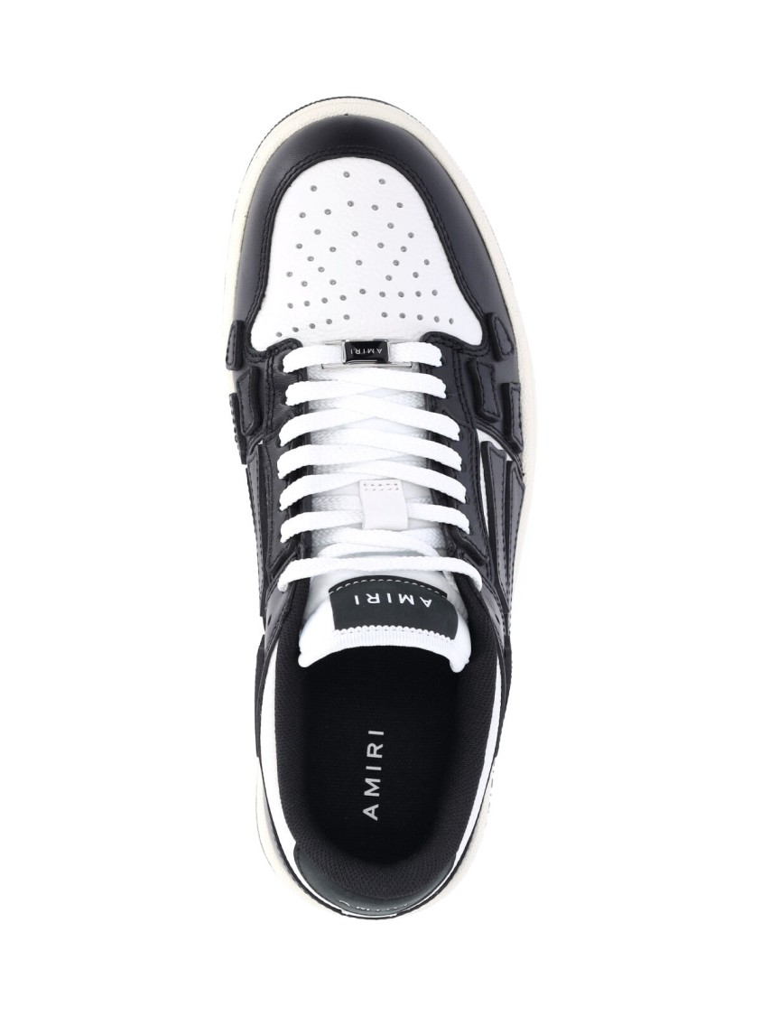 Amiri Contemporary Black Sneakers With Elevated Midsole In Black