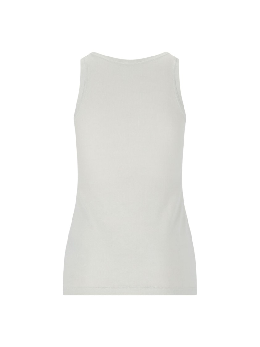 Jil Sander Tank Top Set Of 3 - White, Cream & Green