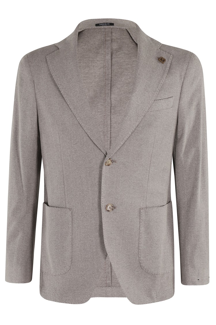 Breras Milano Napoli Jacket In Gray