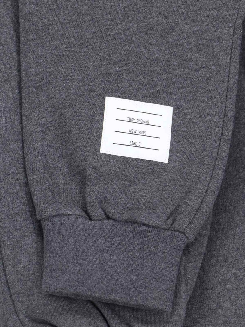 Thom Browne 4-bar Track Pants In Gray