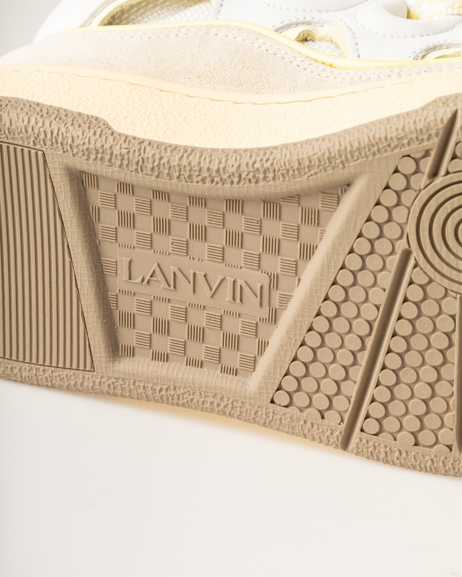 Lanvin The Curb Sneaker In Neutral