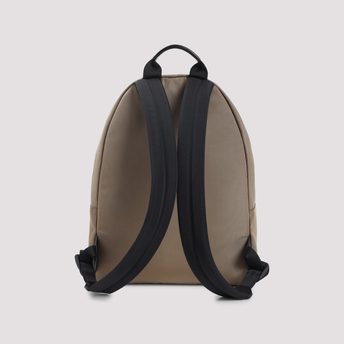 Givenchy Rounded Silhouette Backpack With Textured Finish In Brown