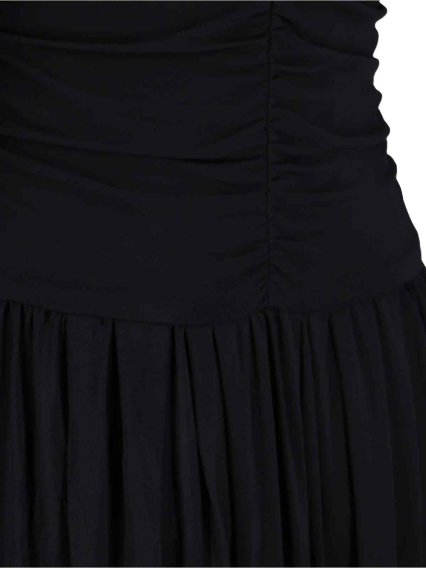 ISABEL MARANT ISABEL MARANT DRAPED MAXI DRESS – BLACK