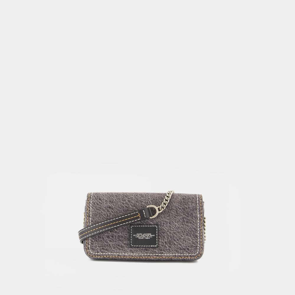 Marc Jacobs The Mini Crossbody In Black
