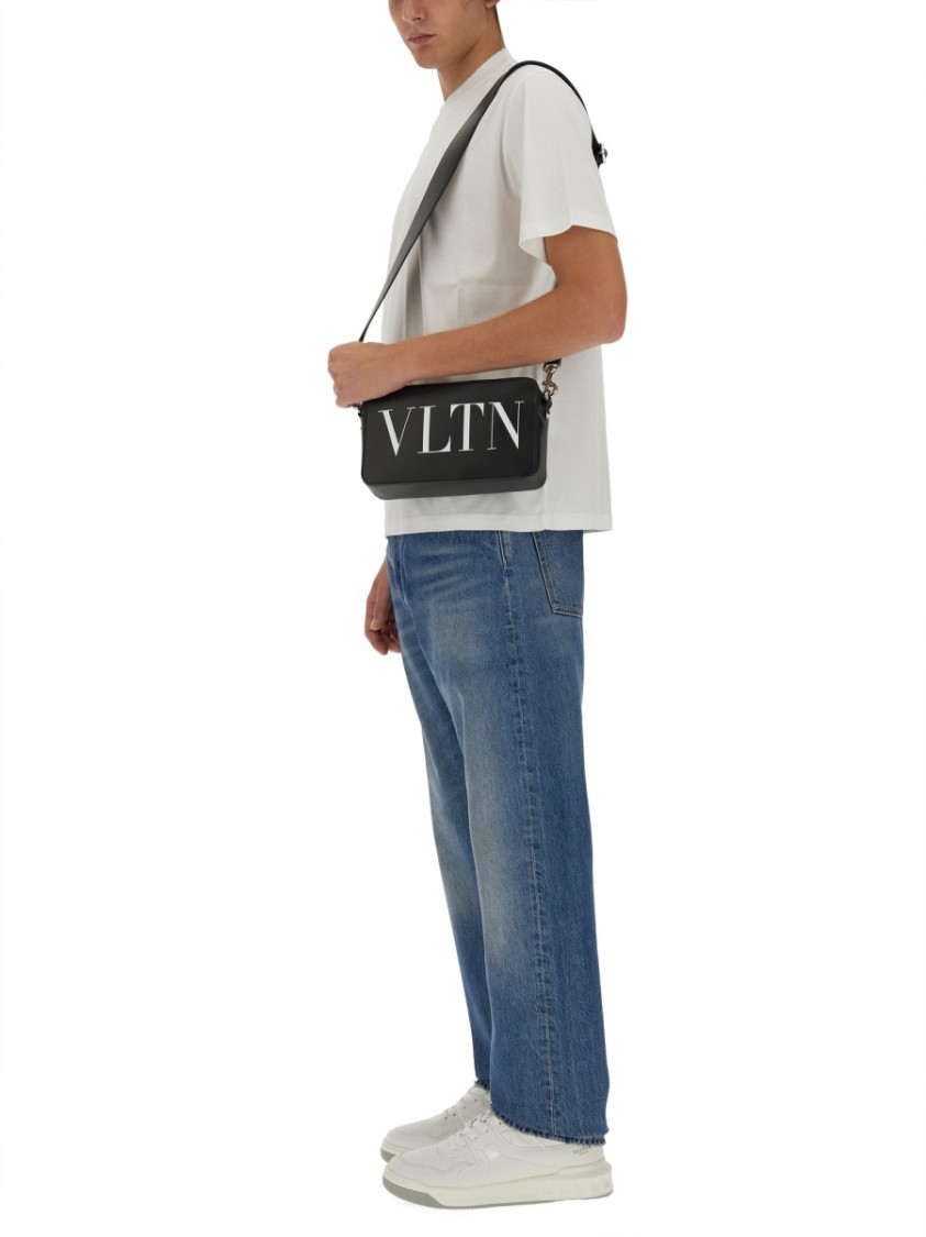Valentino Short-Sleeved Cotton T-Shirt With Subtle Logo