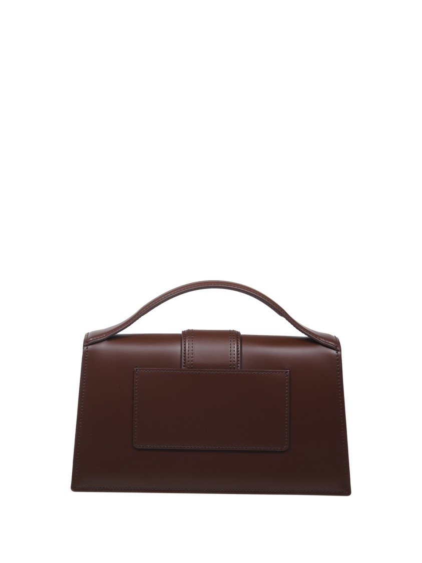 Jacquemus Bambino Cross-body Bag Adjustable Strap In Brown