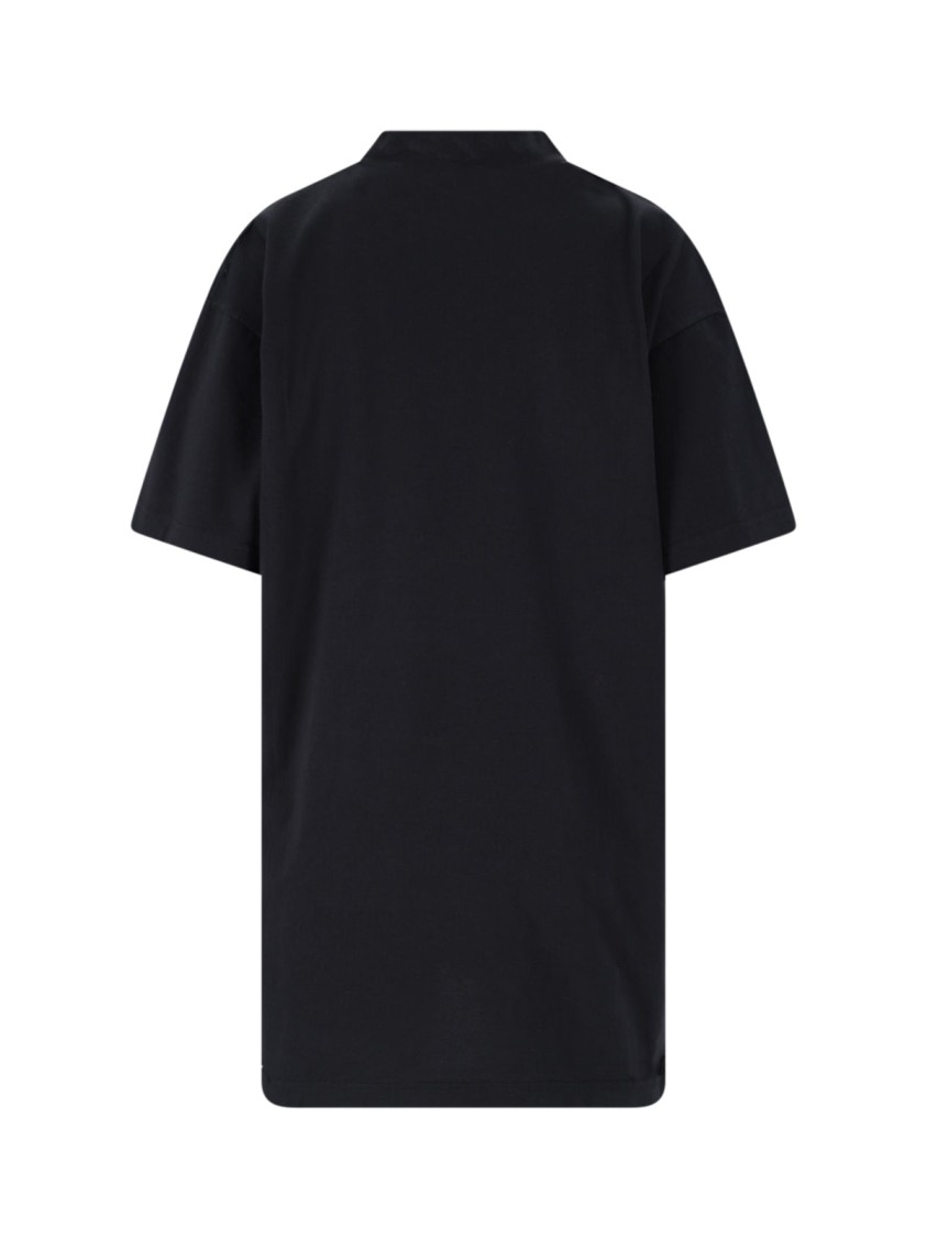 Balenciaga Optical Artwork Oversized T-shirt | ModeSens