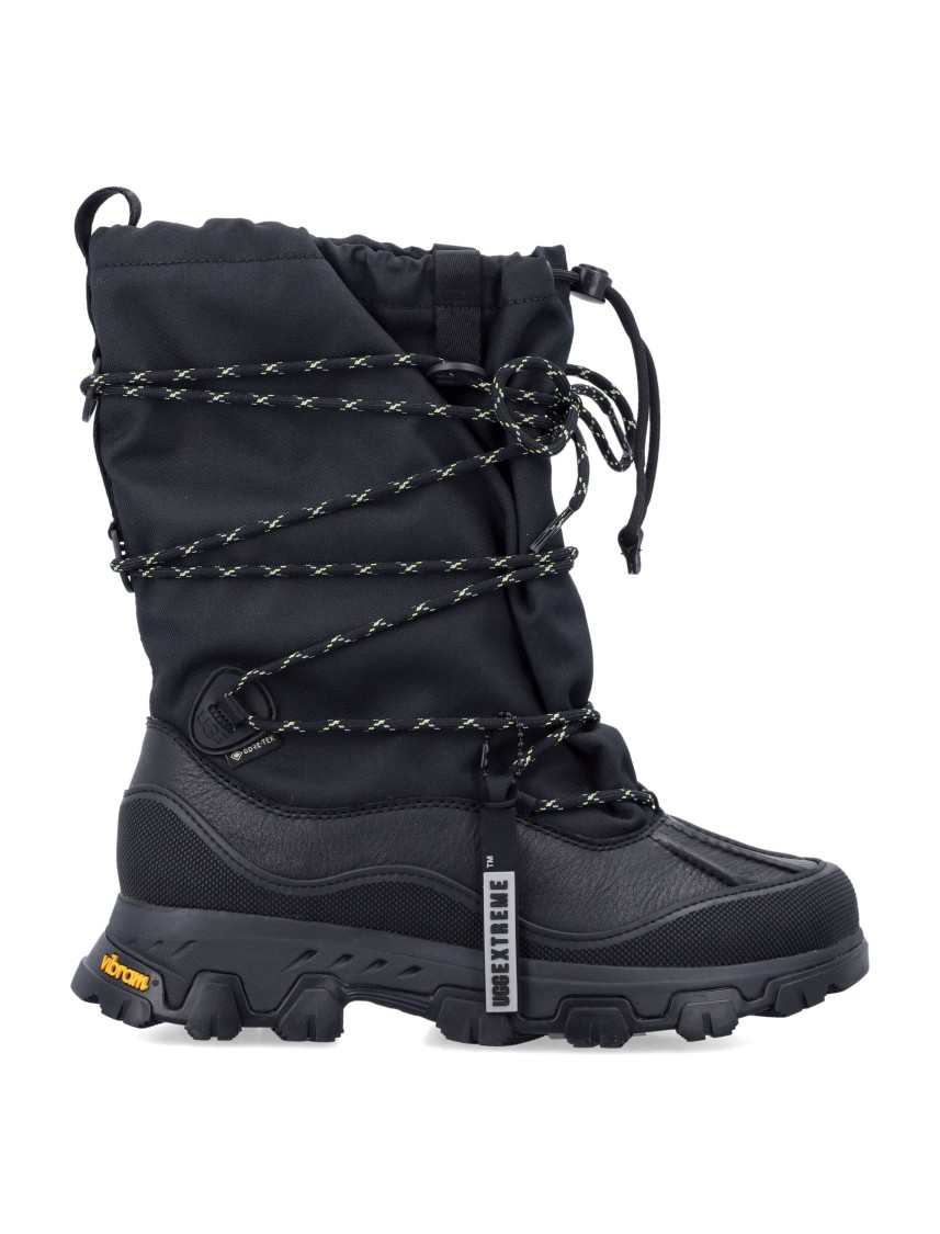 Ugg Black Fabric W Metropeak Boots In Black