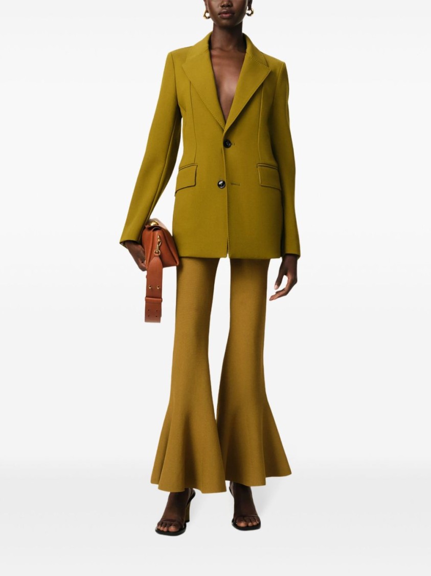 Ami Alexandre Mattiussi Mustard Godet Short Trousers Yellow