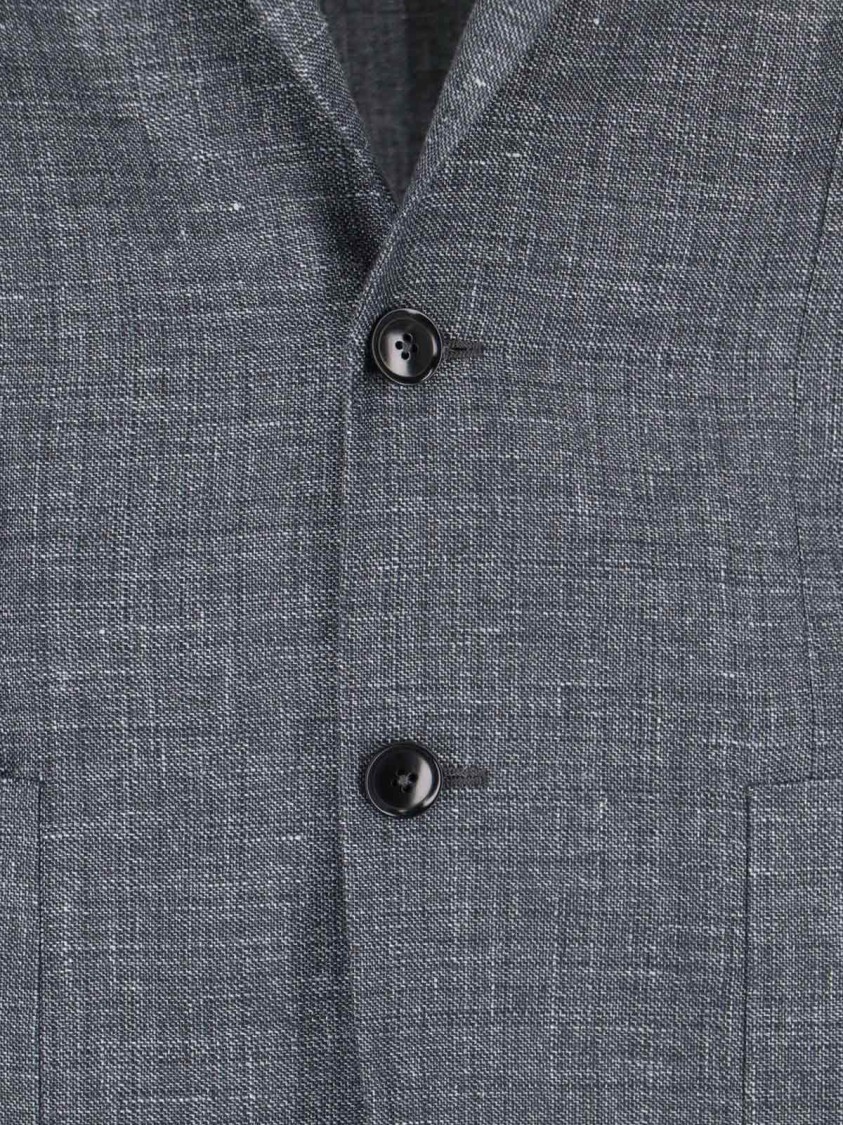 ZEGNA ZEGNA LINEN BLAZER – GREY 
