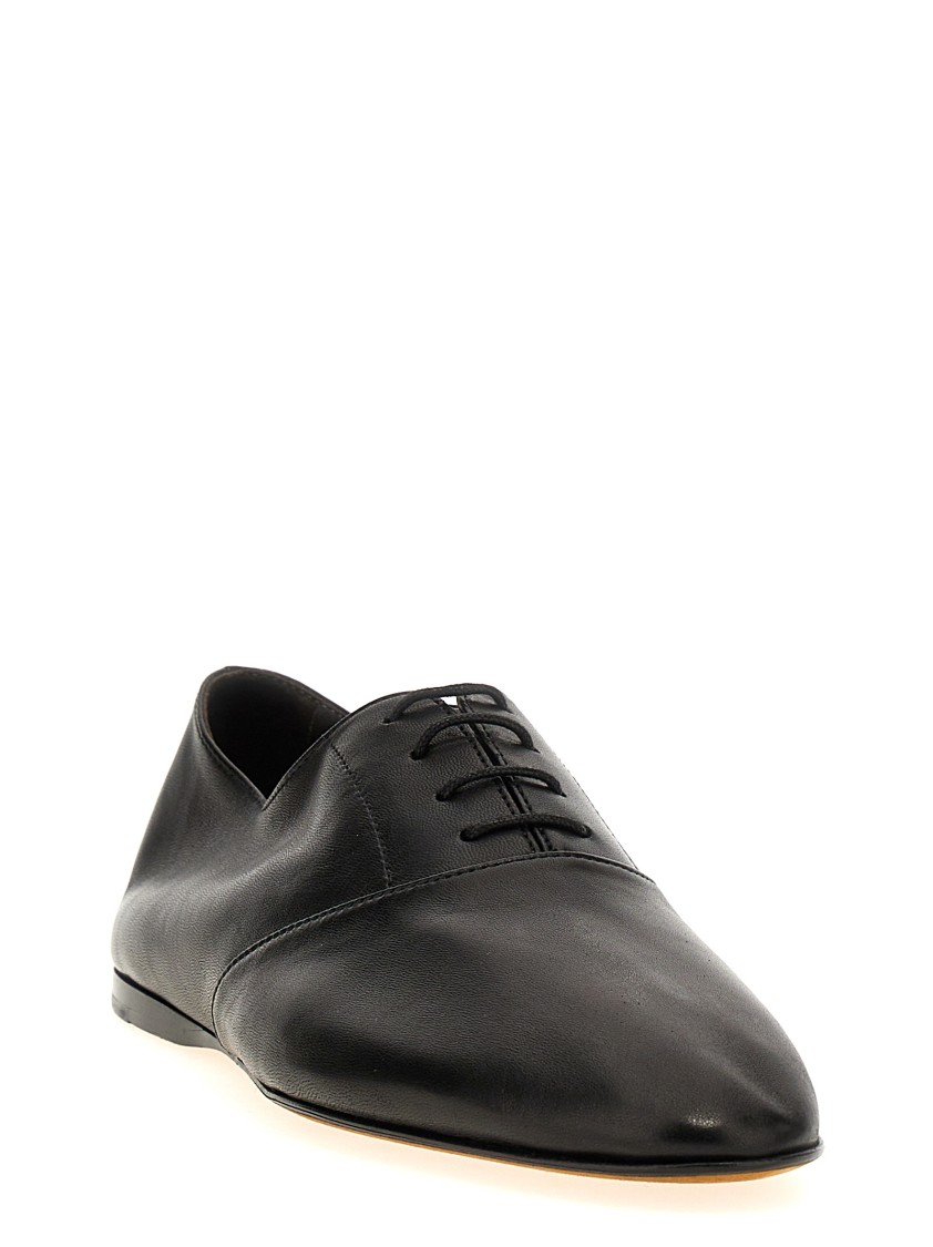 The Row 'awar' Lace Up Shoes In Black
