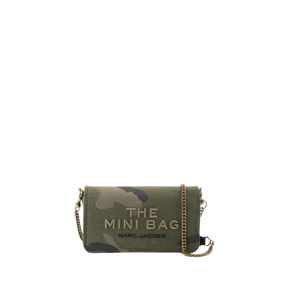 Marc Jacobs The Mini Crossbody - Cotton - Printed In Green