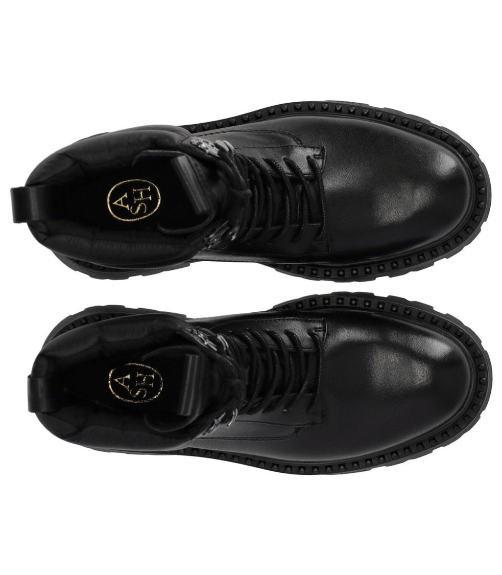 ASH ASH GOTTA BLACK COMBAT BOOT