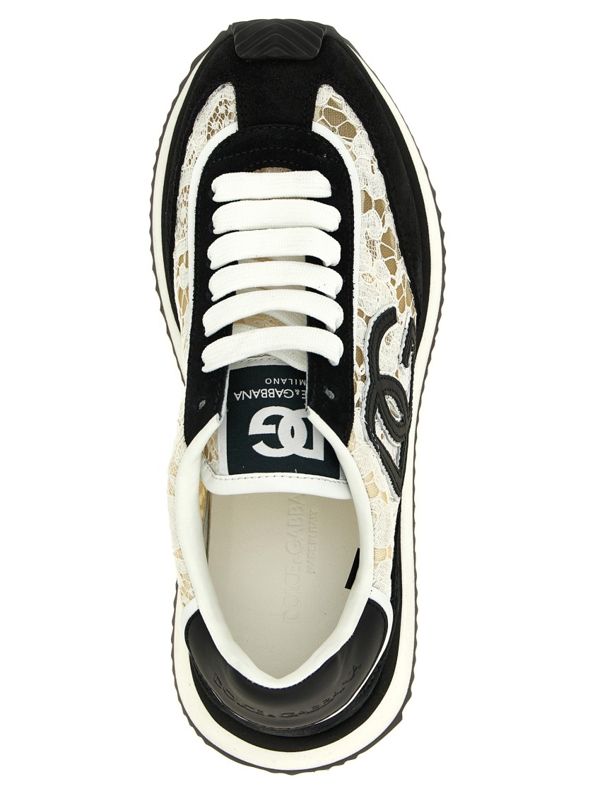Dolce & Gabbana 'dg Cushion' Sneakers In Neutral
