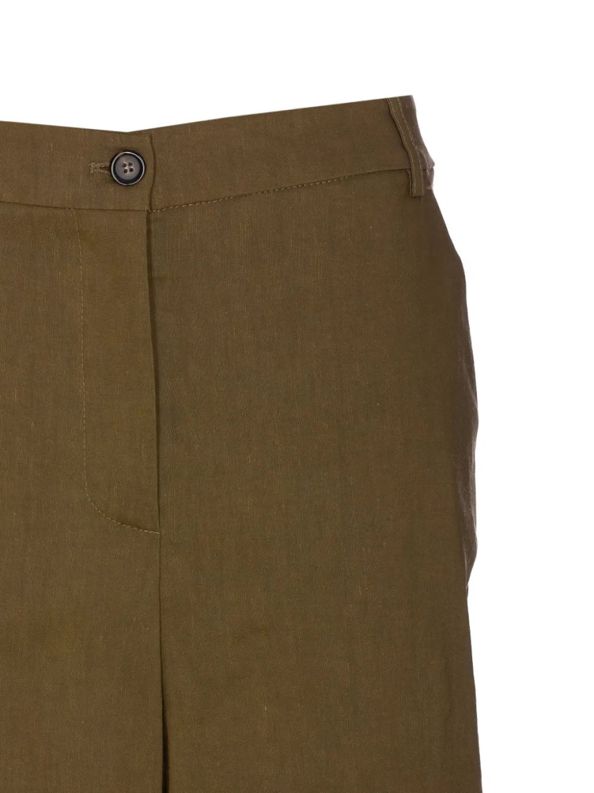 Pinko Bermuda Large En Lin In Brown