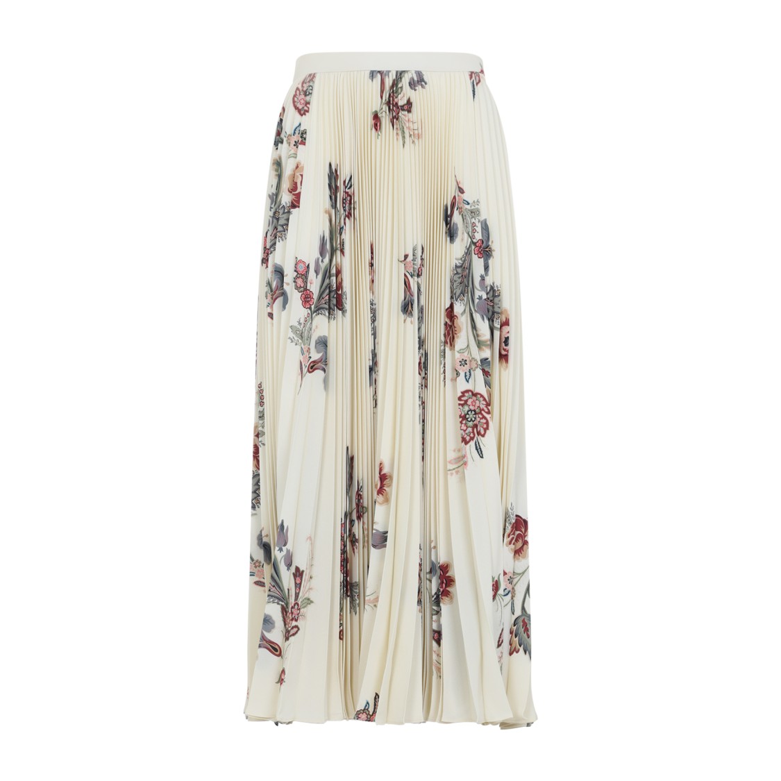 Etro White Midi Skirt