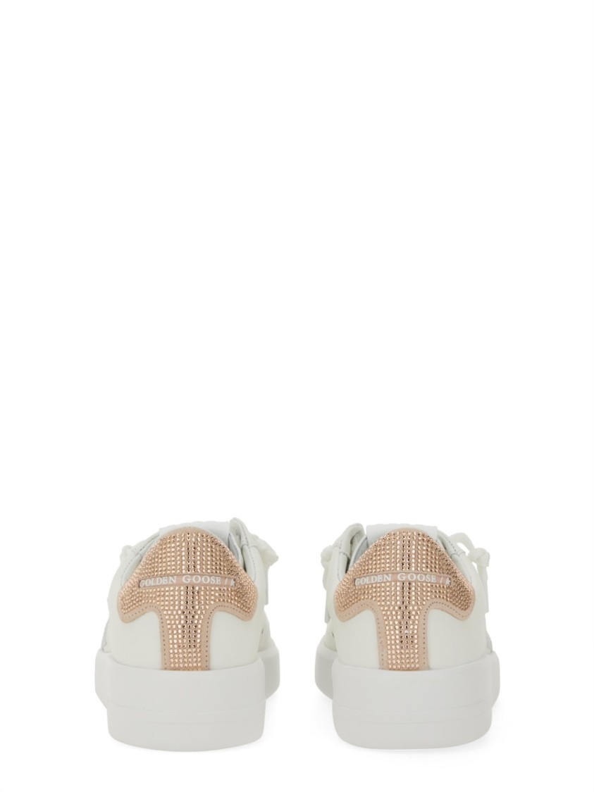 Shop Golden Goose "purestar" Sneakers In White