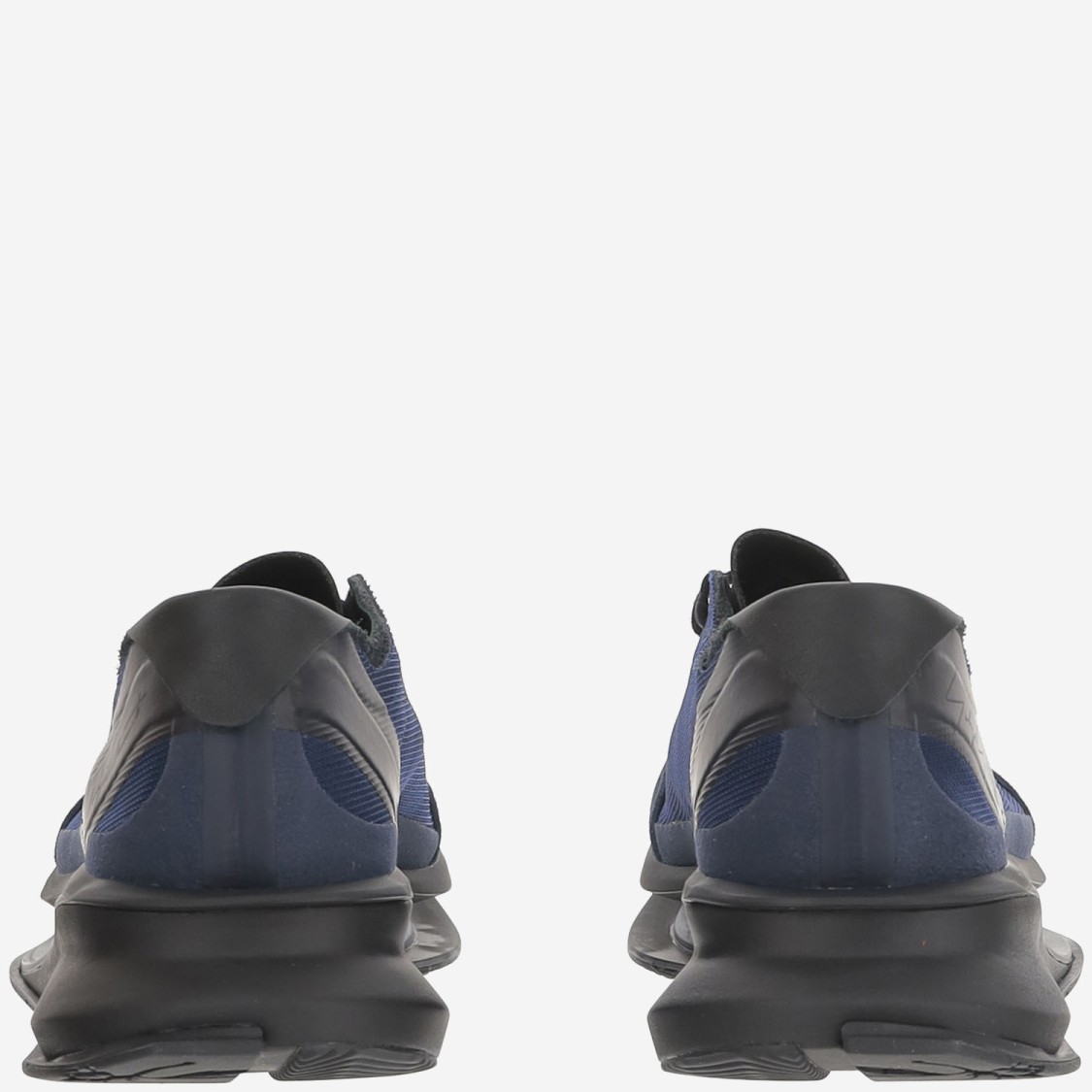 Shop Y-3 S-gendo Run Navy Sneakers In Blue