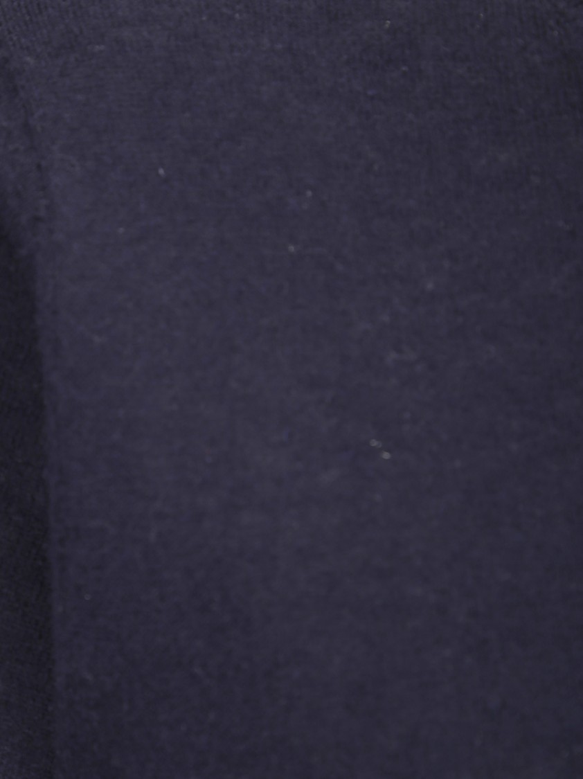 Extreme Cashmere Short-sleeved Merino Wool And Cashmere Sweater In Blue