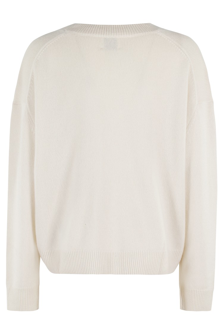 Shop Anine Bing Lee Sweater In White