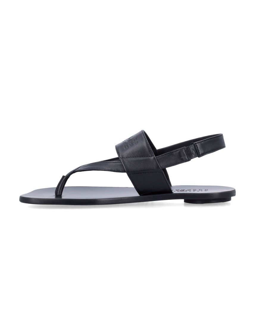 Shop Mm6 Maison Margiela Mm6 By Maison Margiela Anatomic Thong Sandals