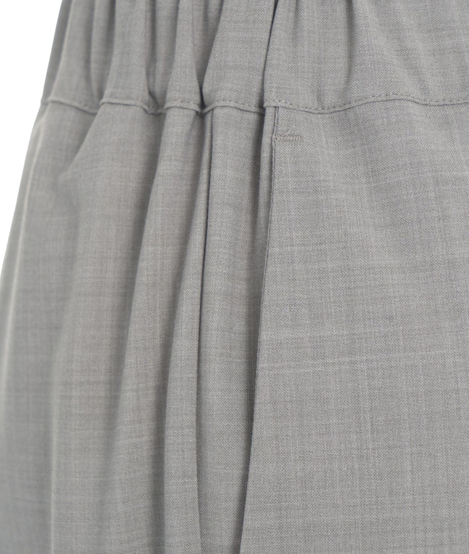 Shop Semicouture Semi Couture Tapered Grey Casual Pants