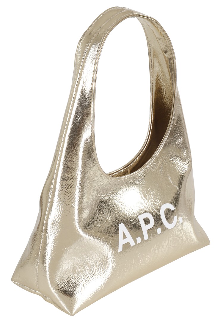 Apc A.p.c. Baby Ninon Shoulder Bag In Gold