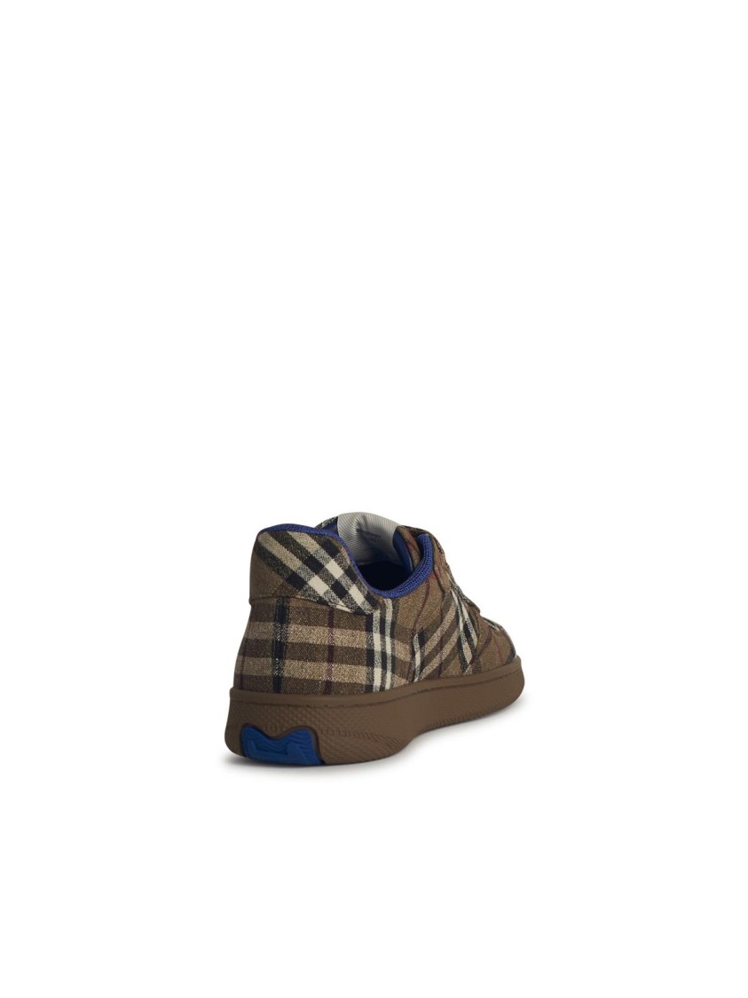 スニーカー Burberry Terrace' Green Polyester Blend Sneakers Burberry - Terrace Low-top sneakers green - The Corner