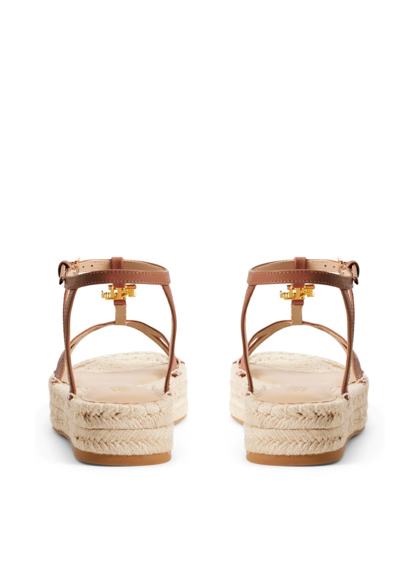 Polo Ralph Lauren Payton Espadrilles Sandals In Brown
