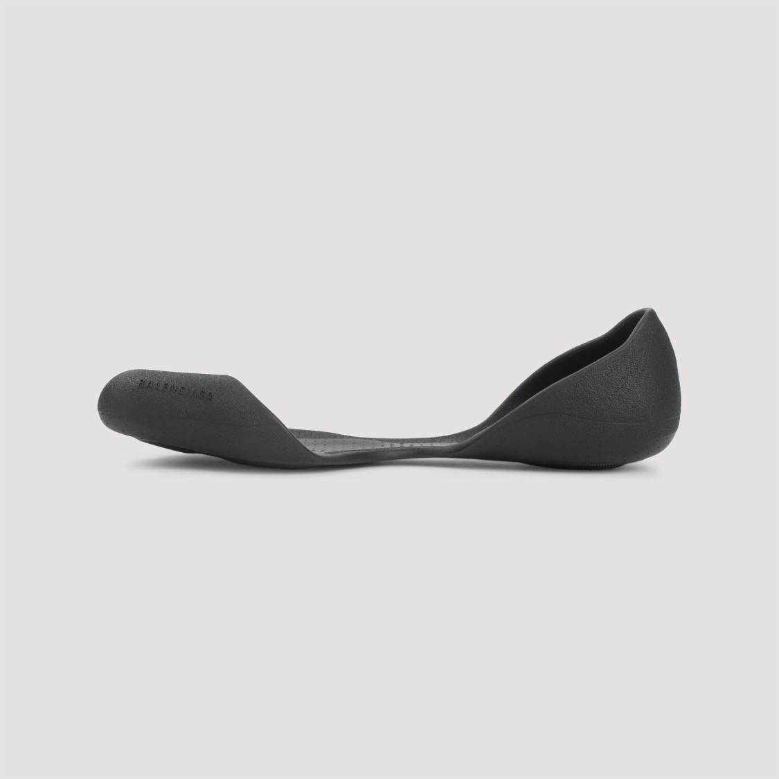 Balenciaga Open-toe Black Eva Sneakers With Streamlined Silhouette In Black