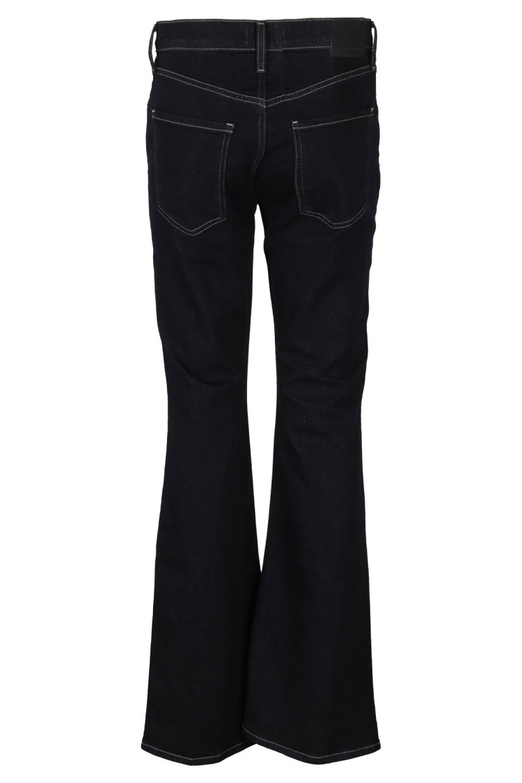 Citizen Of Humanity Mid-rise Flared Jeans In Blue