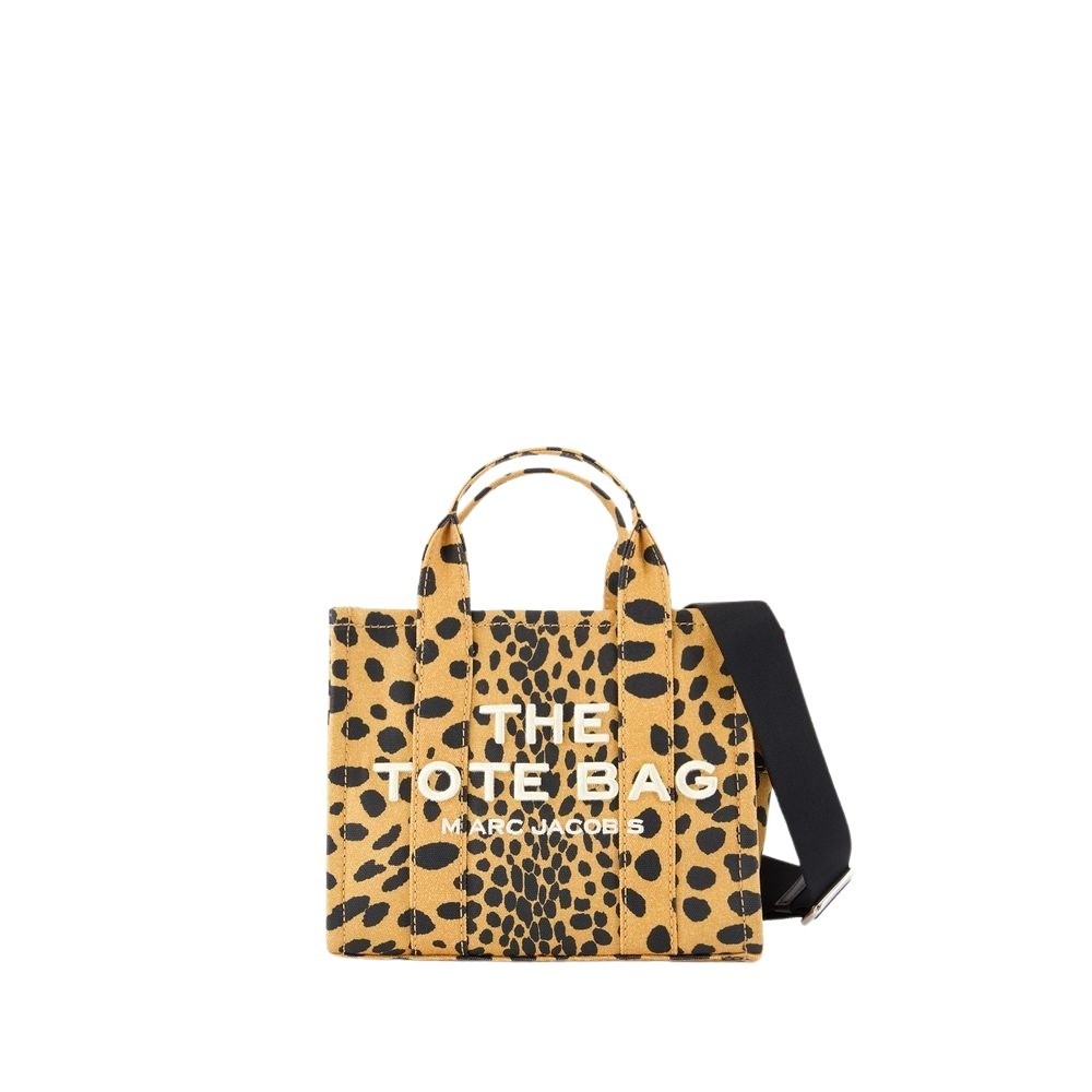 Marc Jacobs Cheetah Medium Tote Bag In Yellow