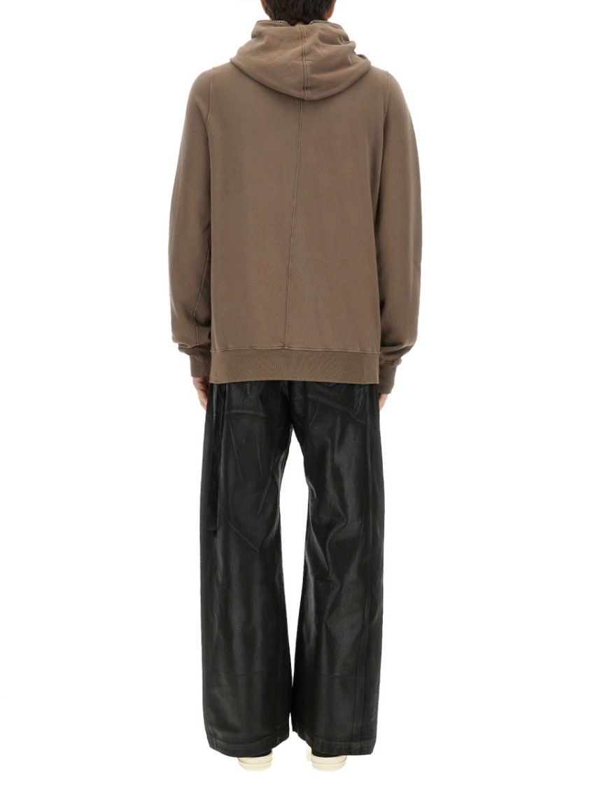 Rick Owens Drkshdw Drkshdw By Rick Owens Gimp Sweatshirt In Brown