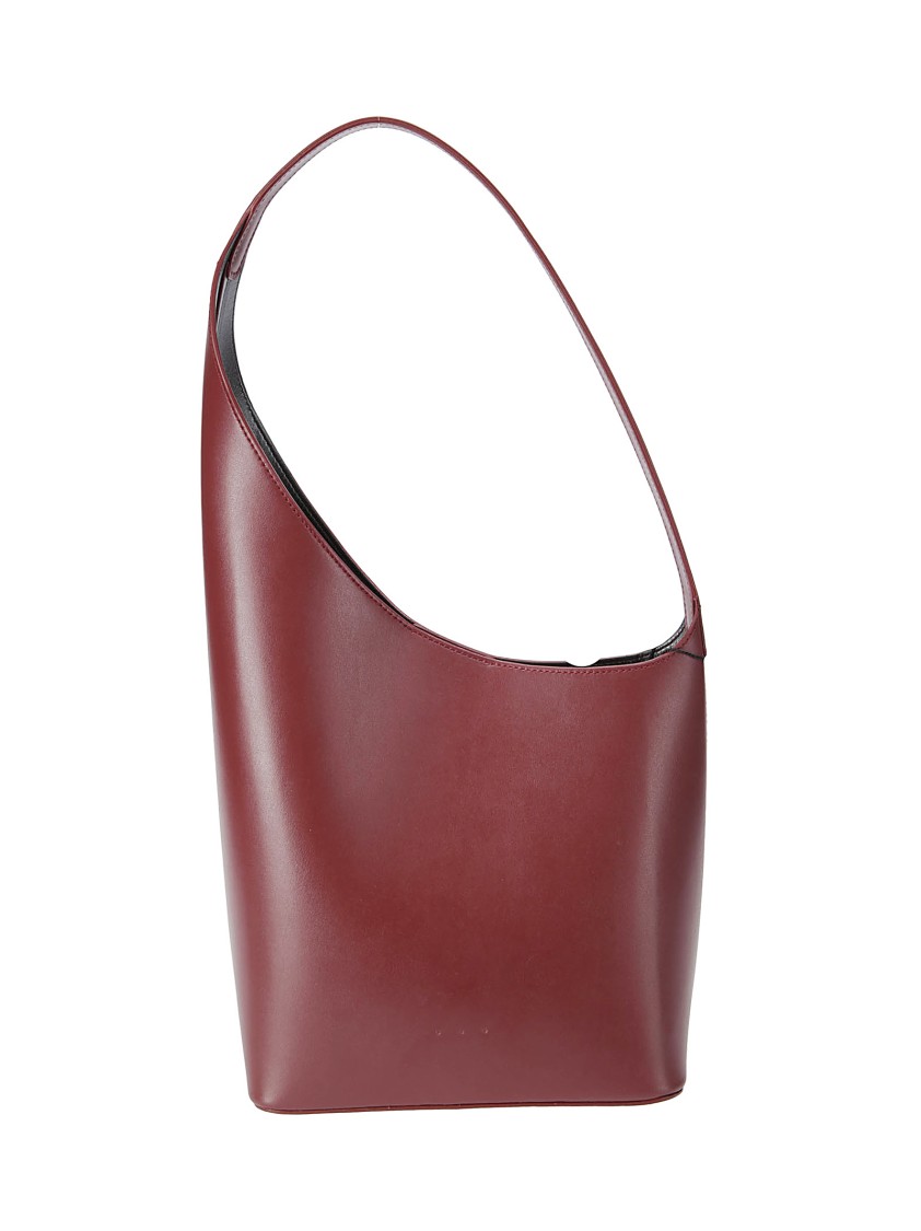 Shop Aesther Ekme Demi Lemi Bag In Burgundy